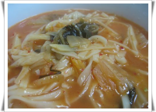 칼국수랑김치 이미지