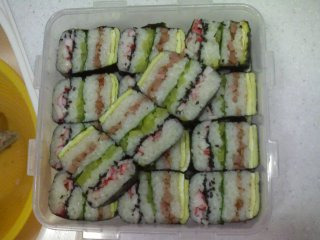 오색김밥 이미지